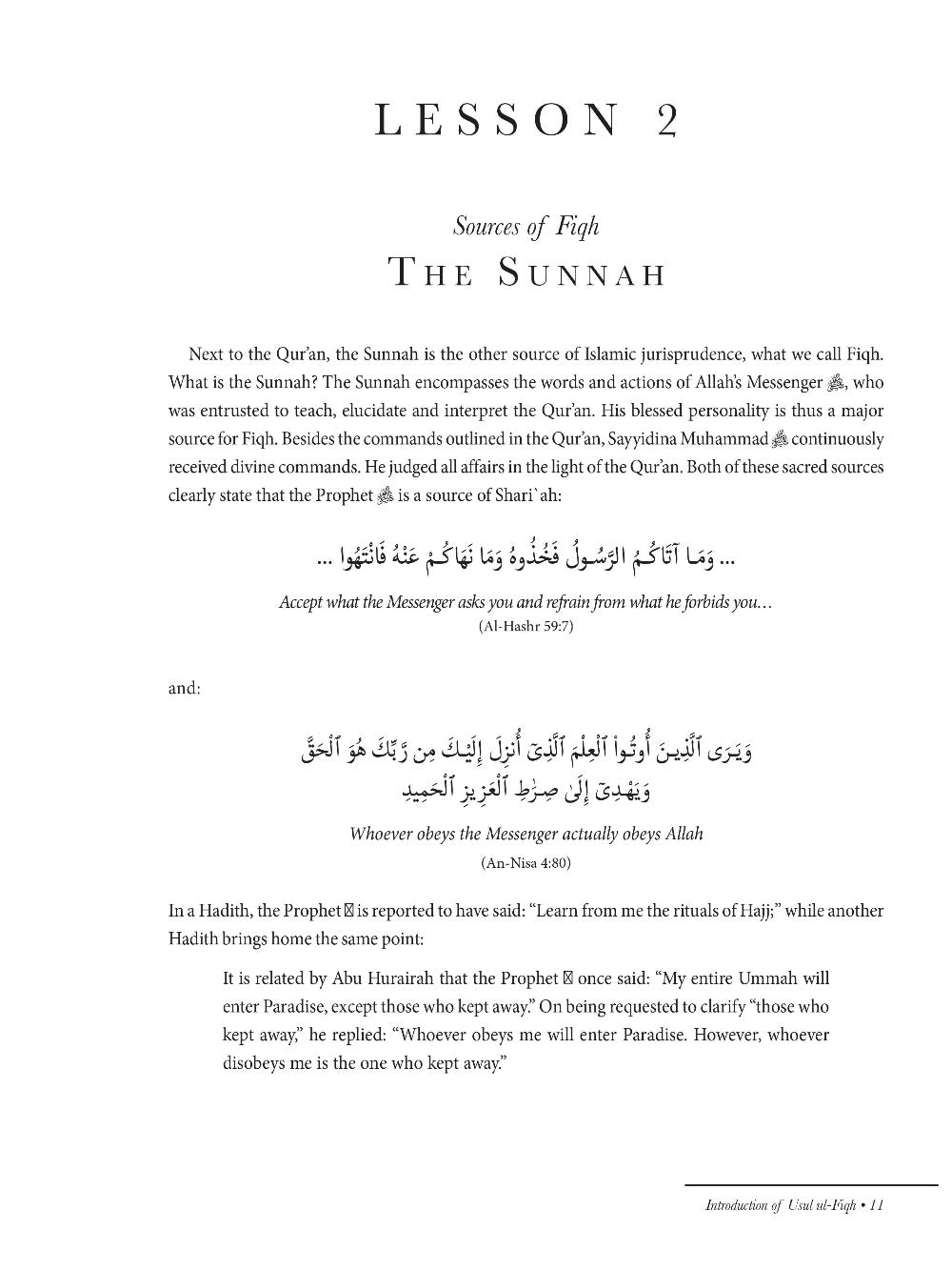 Principle of Islamic Jurisprudence-Usul al-Fiqh - Premium Textbook from IQRA' international Educational Foundation - Just $20! Shop now at IQRA Book Center 