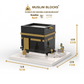 Kaaba - Model of the Holy Kaaba-Educational Islamic Building Blocks Set - Premium Puzzle and Game from Hani Book Store - Just $44.99! Shop now at IQRA Book Center 