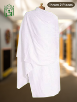 Ihram-Ahram 2 Pieces Towel - Premium Ihram from Zam Zam Publishers - Just $35! Shop now at IQRA Book Center 