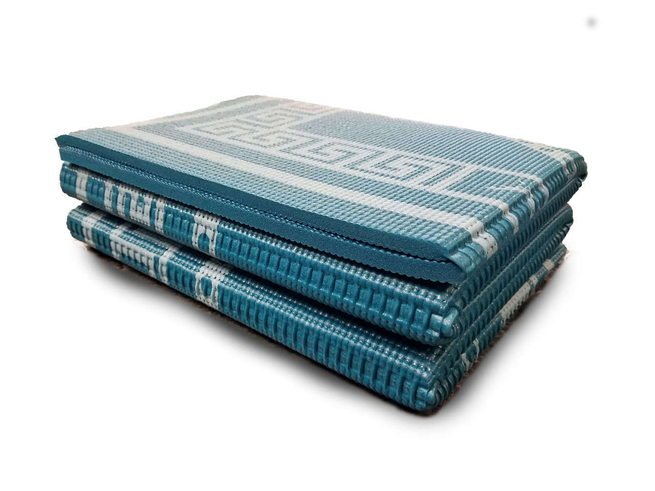 Prayer Mat Sajda Foldable-Teal - Premium  from Furqaan Bookstore - Just $35! Shop now at IQRA Book Center 