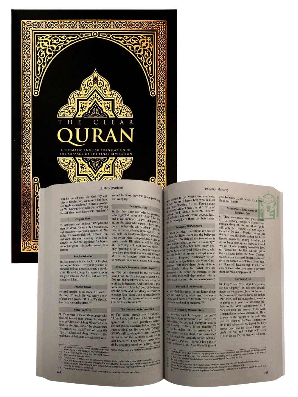 The Clear Quran with Thematic English Translation- Paperback - Premium Quran from Furqaan Bookstore - Just $5.95! Shop now at IQRA Book Center 