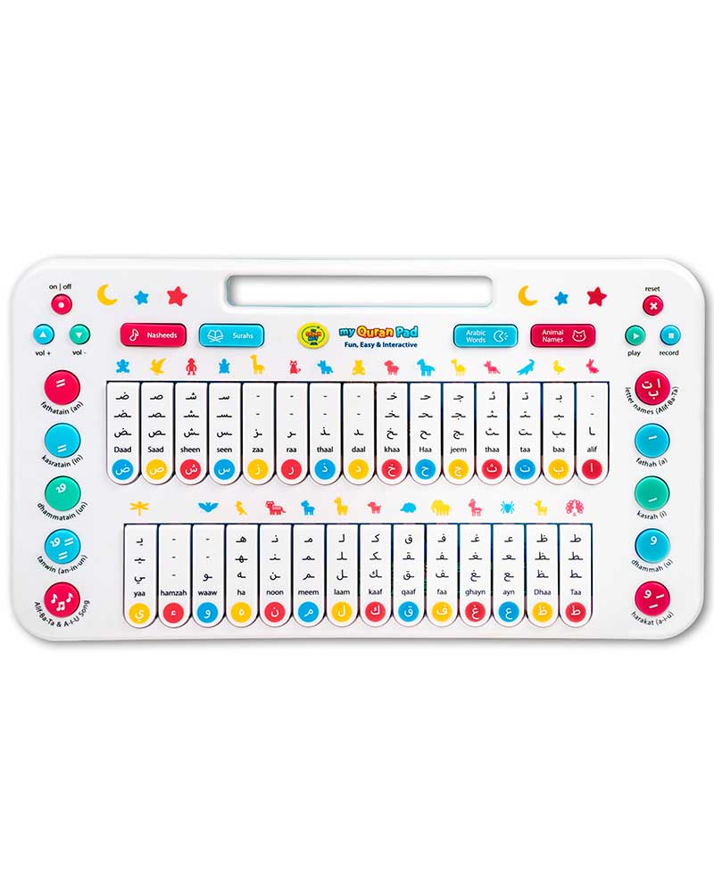 My Quran Pad | Interactive Arabic Learning Pad For Kids - Premium Puzzle and Game from NoorArt Inc. - Just $49.99! Shop now at IQRA Book Center 