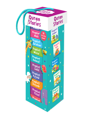 Quran Stories Book Tower 10 Chunky Board Books - Premium book from I.B Publishers, Inc. - Just $24.99! Shop now at IQRA.ORG