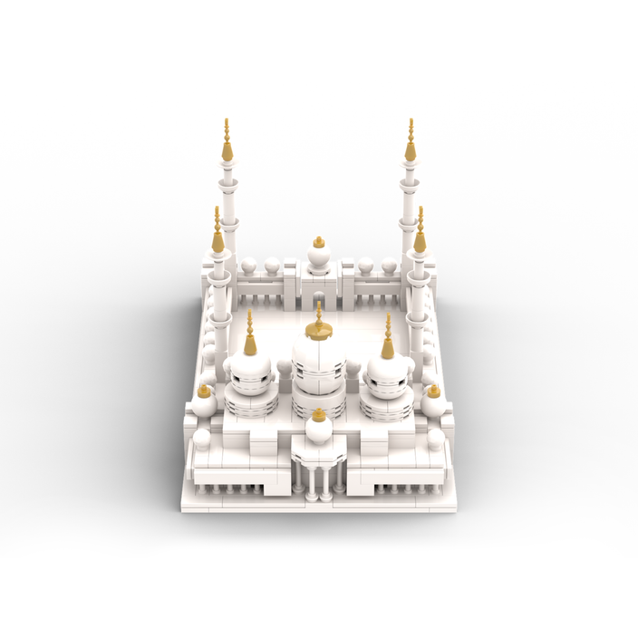 Model Of Sheikh Zayed Grand Mosque - Educational Islamic Building Blocks Set - Premium Puzzle and Game from Hani Book Store - Just $44.99! Shop now at IQRA Book Center 