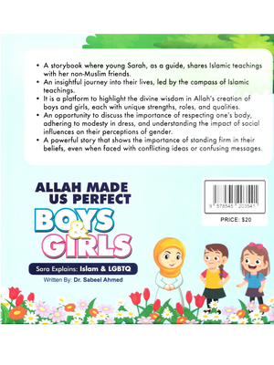 Allah Made us Perfect Boys & Girls - Premium Children Books from Sabeel Ahmed - Just $19.95! Shop now at IQRA Book Center 