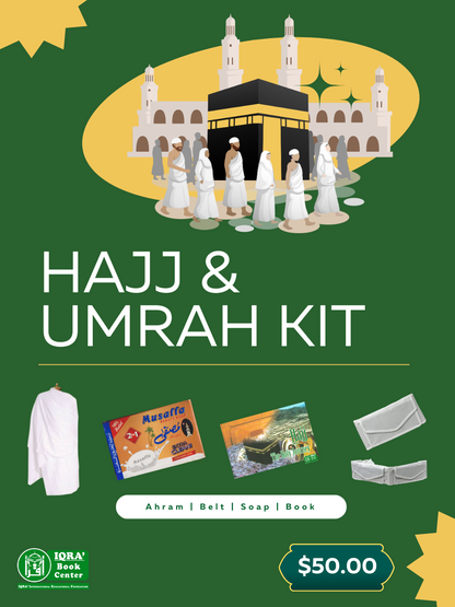 Hajj and Umrah Kit - Premium Hajj and Umrah Kit from Zam Zam Publishers - Just $50! Shop now at IQRA Book Center 