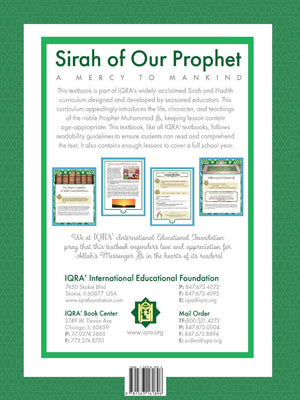 Sirah of our prophet Grade 4 (Wisdom of Our Prophet) Textbook - Premium Textbook from IQRA' international Educational Foundation - Just $14.99! Shop now at IQRA Book Center 