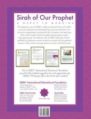 Sirah of our Prophet Grade 5 (Mercy to Mankind: Makkah) Textbook - Premium Textbook from IQRA' international Educational Foundation - Just $14.99! Shop now at IQRA Book Center 