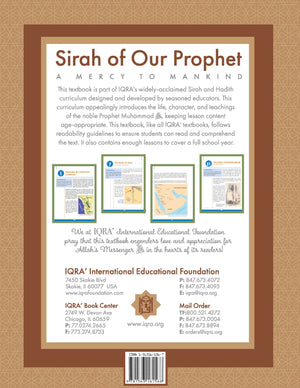 Sirah of our prophet Grade 6 (Mercy to Mankind Madinah) Textbook - Premium Textbook from IQRA' international Educational Foundation - Just $14.99! Shop now at IQRA Book Center 