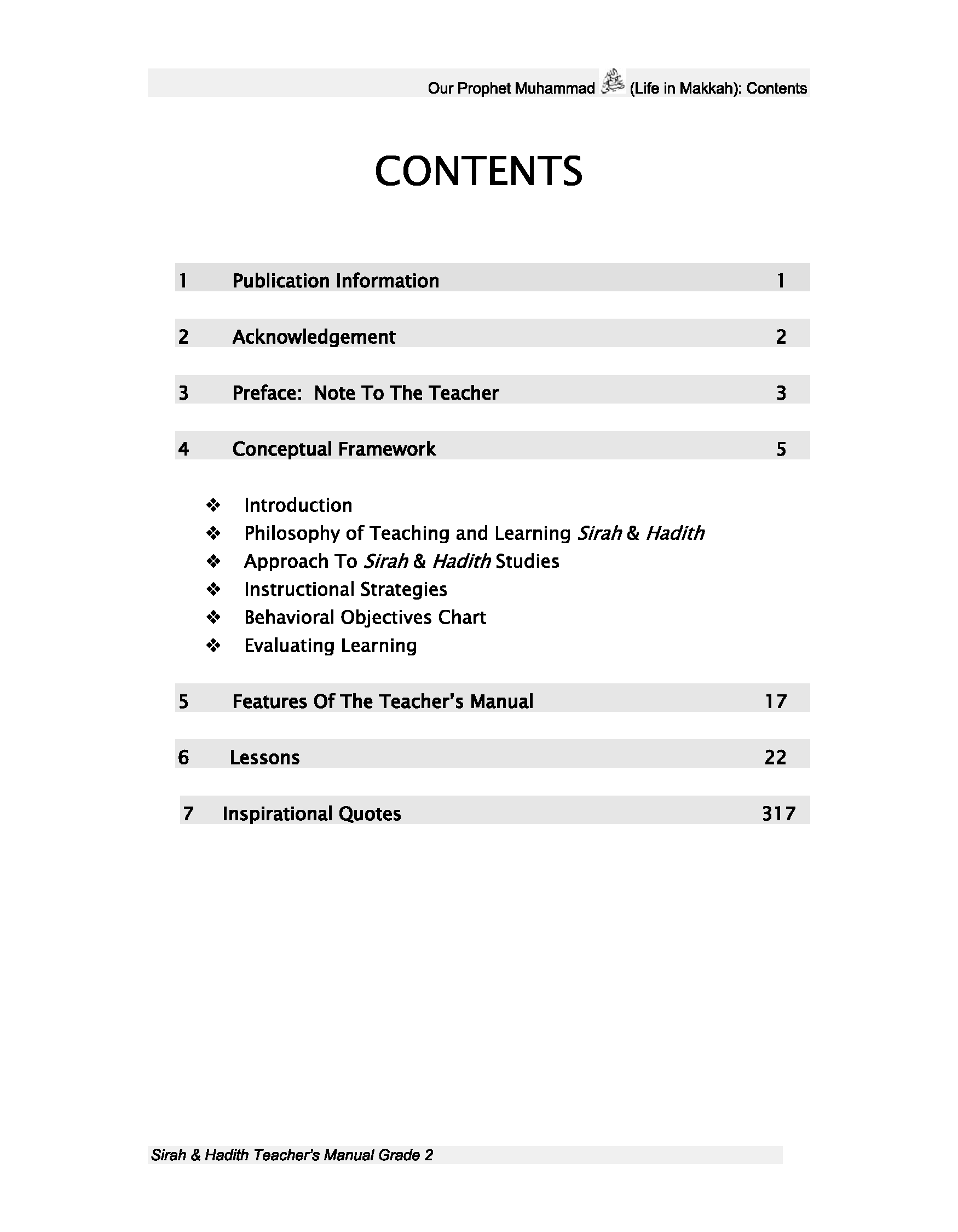 Teacher's Manual: Sirah of our Prophet Grade 2 - Premium Textbook from IQRA' international Educational Foundation - Just $35! Shop now at IQRA Book Center | A Division of IQRA' international Educational Foundation