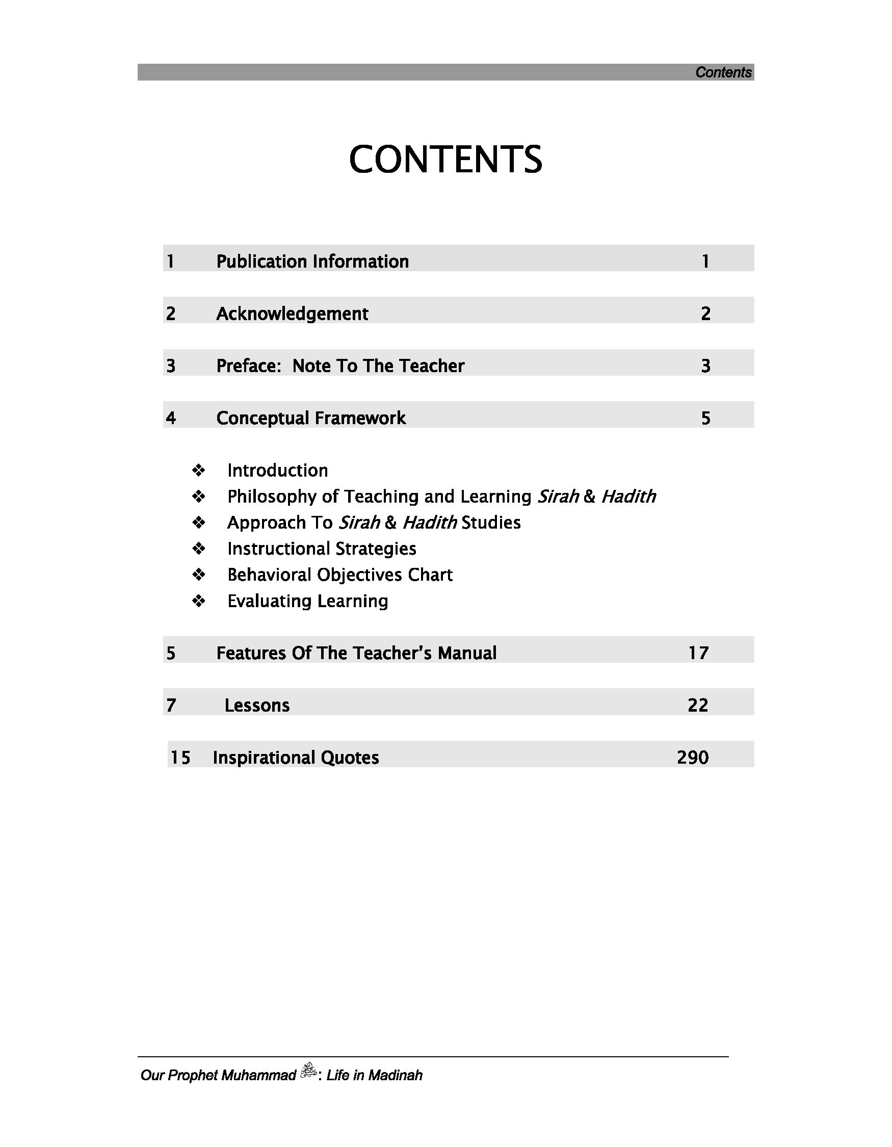 Teacher's Manual: Sirah of our Prophet Grade 3 - Premium Textbook from IQRA' international Educational Foundation - Just $35! Shop now at IQRA Book Center | A Division of IQRA' international Educational Foundation