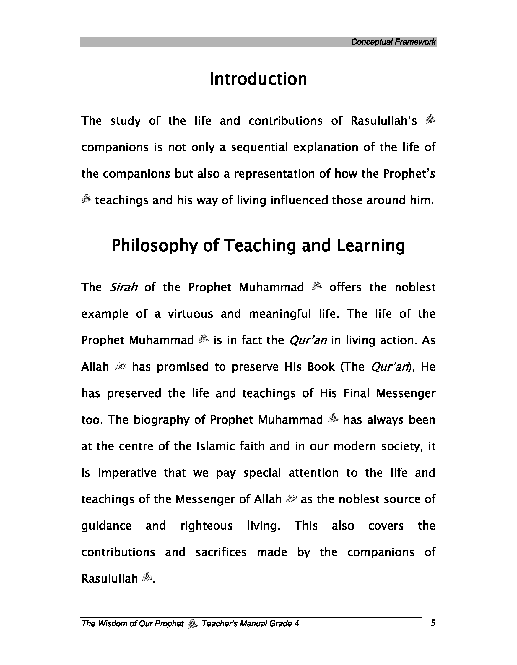 Teacher's Manual: Sirah of our Prophet Grade 4 - Premium Textbook from IQRA' international Educational Foundation - Just $35! Shop now at IQRA Book Center | A Division of IQRA' international Educational Foundation