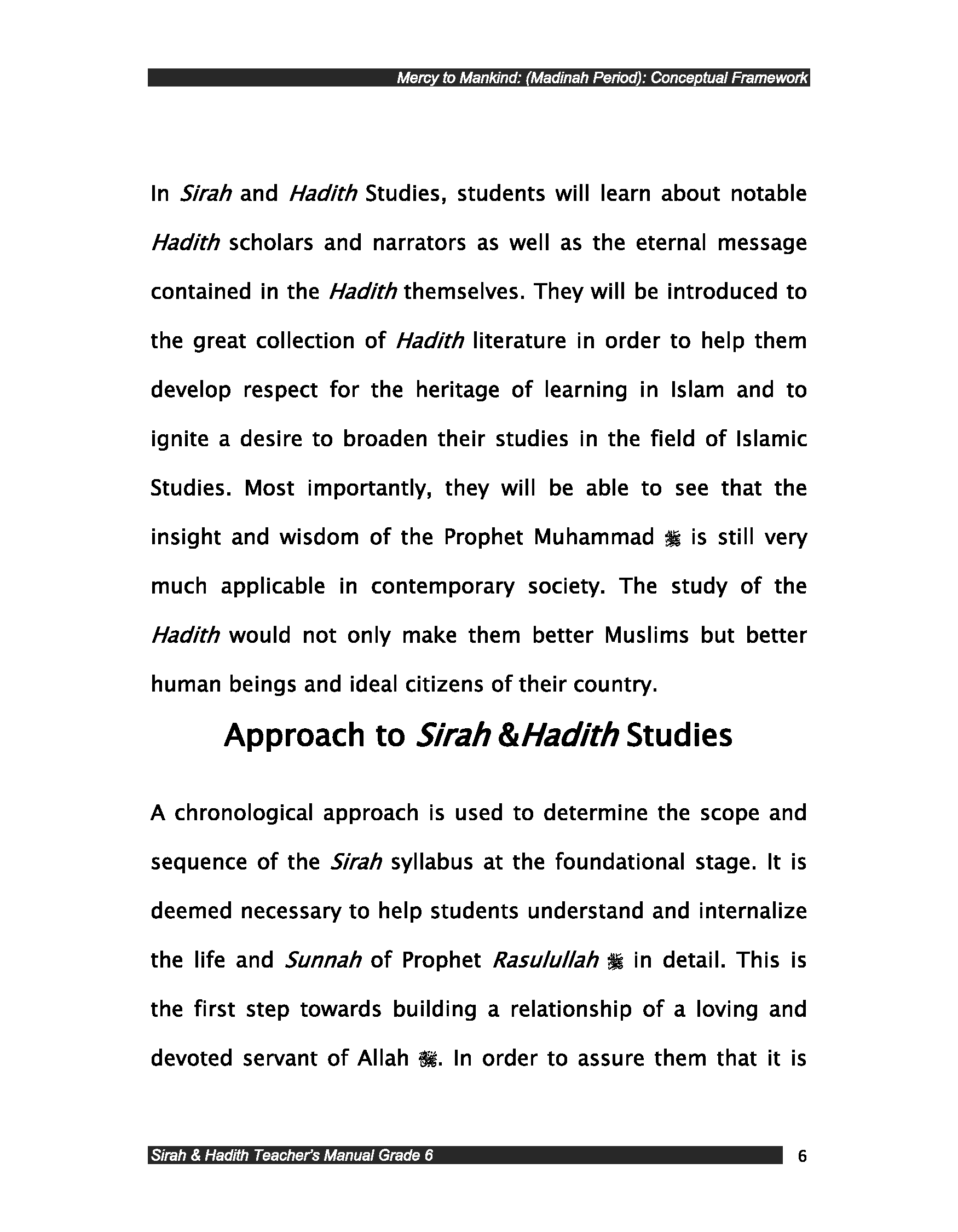 Teacher's Manual: Sirah of our Prophet Grade 6 - Premium Textbook from IQRA' international Educational Foundation - Just $35! Shop now at IQRA Book Center | A Division of IQRA' international Educational Foundation