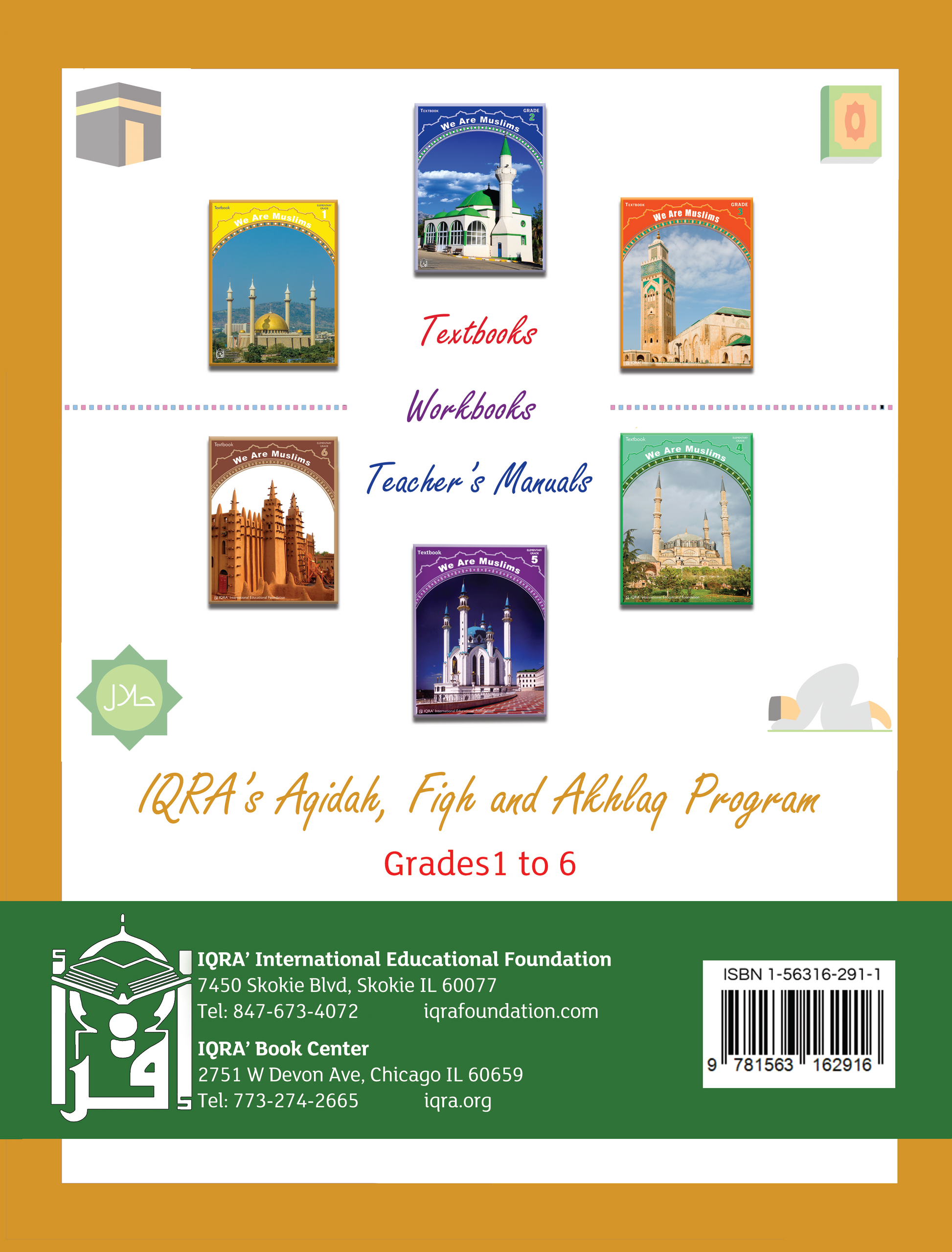 Teacher's Manual: We Are Muslim Grade 1 - Premium  from IQRA' international Educational Foundation - Just $35! Shop now at IQRA Book Center | A Division of IQRA' international Educational Foundation