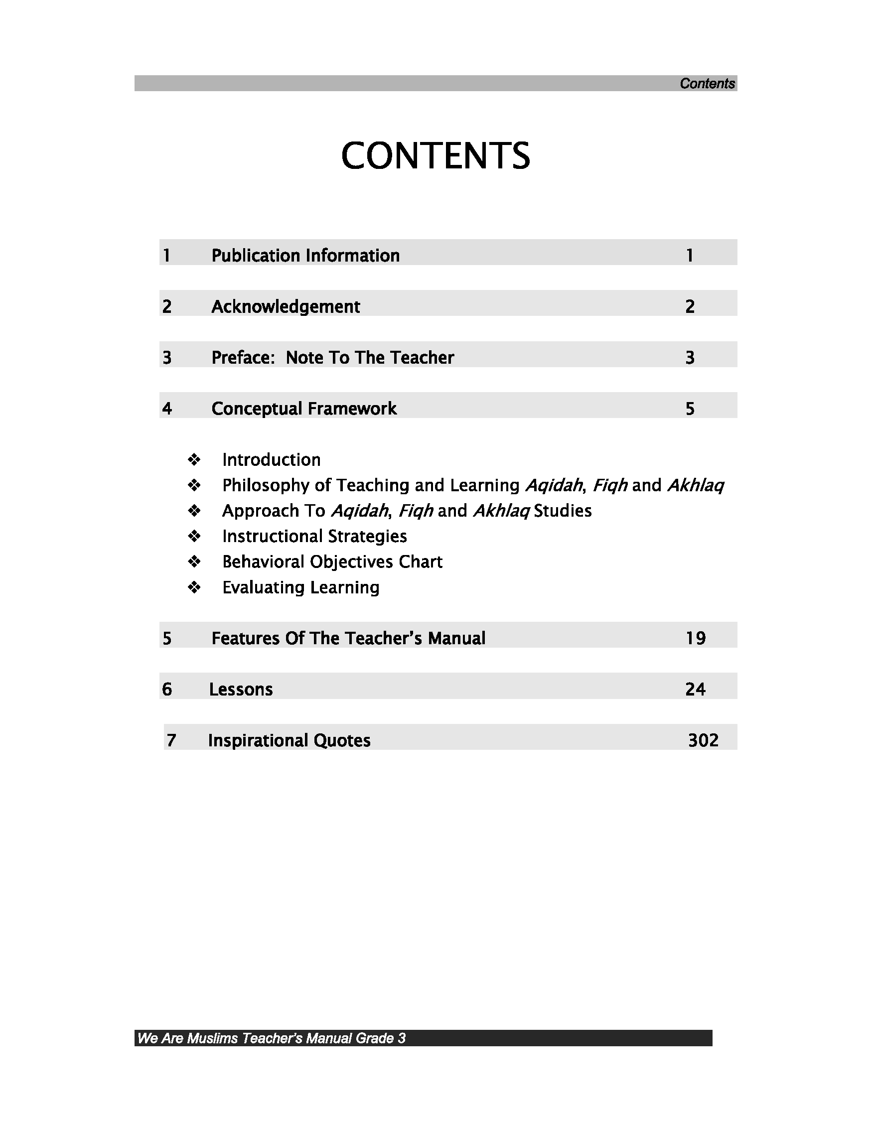 Teacher's Manual: We Are Muslim Grade 4 - Premium Textbook from IQRA' international Educational Foundation - Just $35! Shop now at IQRA Book Center | A Division of IQRA' international Educational Foundation